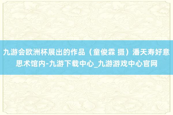 九游會歐洲杯展出的作品（童俊霖 攝）潘天壽好意思術館內-九游下載中心_九游游戲中心官網